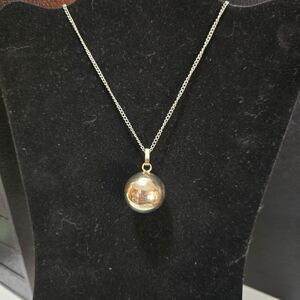 Sterling Silver Harmony Ball Charm w/ Chain
